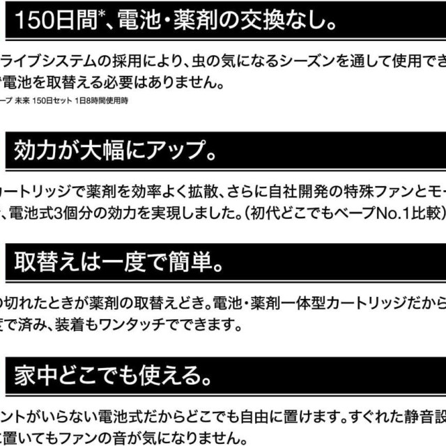 未來VAPE防蚊器主機150日(主機+1芯)