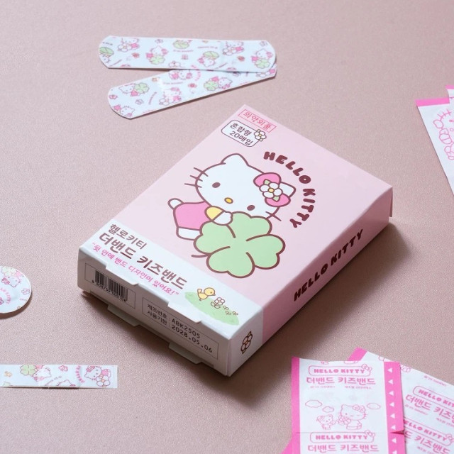 韓國大創-Hello Kitty Band 20 件混合型絆創膏